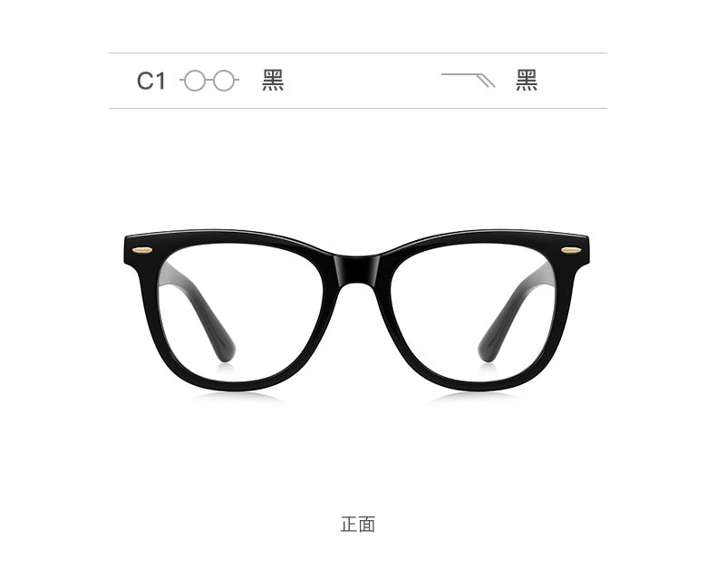 Kansept Unisex Full Rim Square Tr 90 Alloy Reading Glasses 442230.