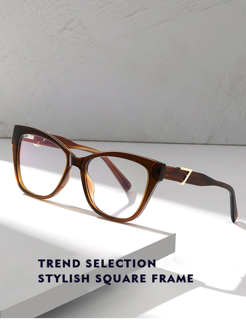 Kansept Womens Full Rim Cat Eye Acetate Tr 90 Reading Glasses K909 — view 1 | Kansept at FuzWeb