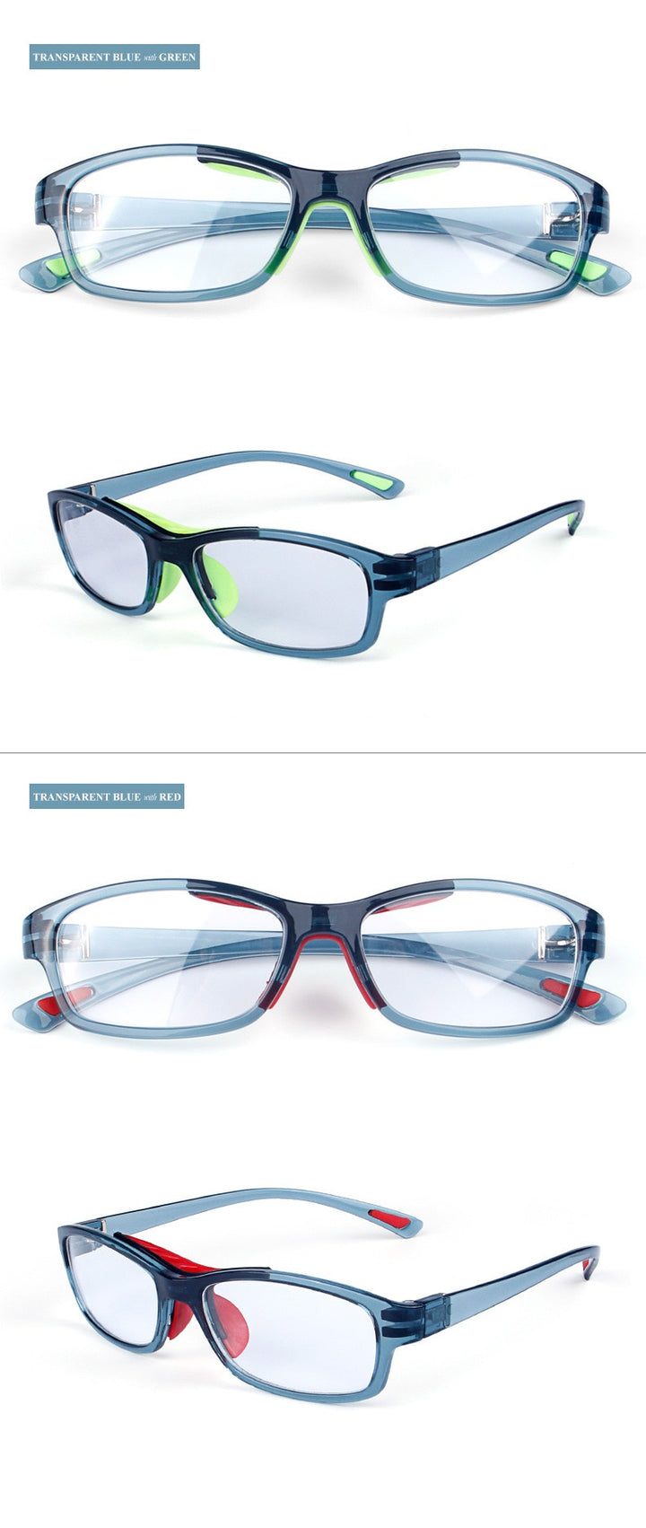 Chashma Ottica Unisex Full Rim Square Tr 90 Titanim Sport Goggle Eyeglasses 010 — view 14 | Chashma Ottica at FuzWeb