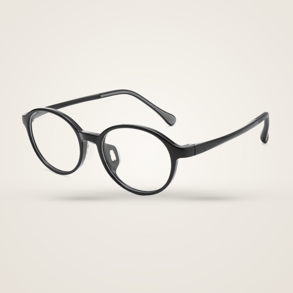 Bclear Unisex Full Rim Round TR90 Eyeglasses 6008LS — view 3 | Bclear at FuzWeb