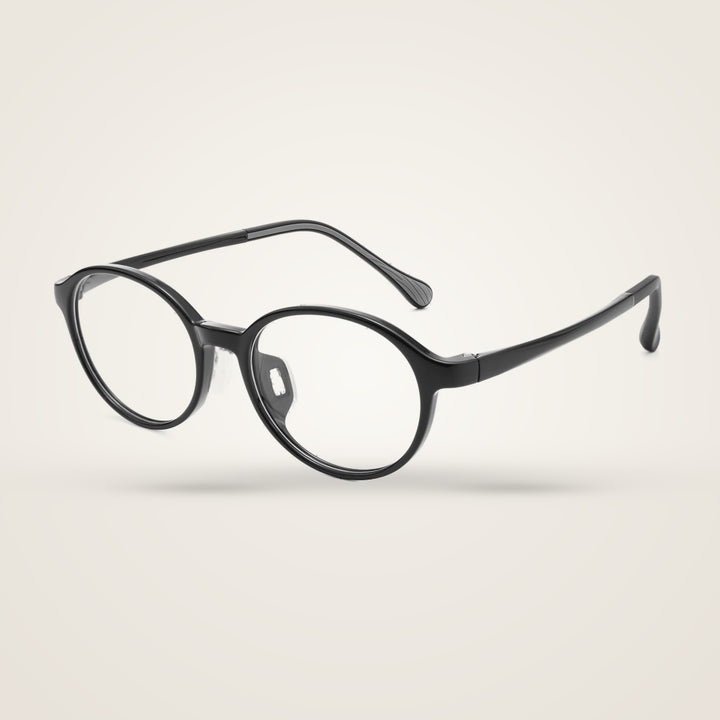 Bclear Unisex Full Rim Round TR90 Eyeglasses 6008LS — view 3 | Bclear at FuzWeb