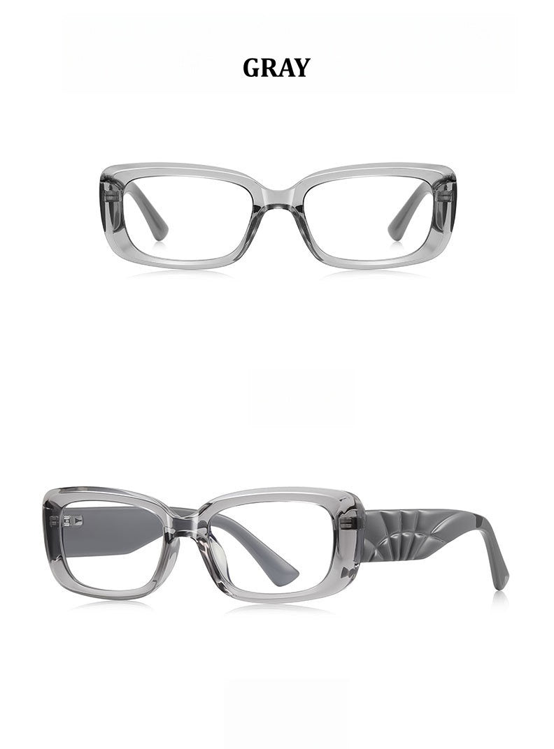 Chashma Ochki Unisex Full Rim Square Tr 90 Titanium Eyeglasses 882251.
