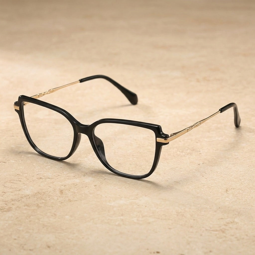 Kansept Women's Full Rim Square TR90 and Titanium Reading Glasses 72210 — view 1 | Kansept at FuzWeb
