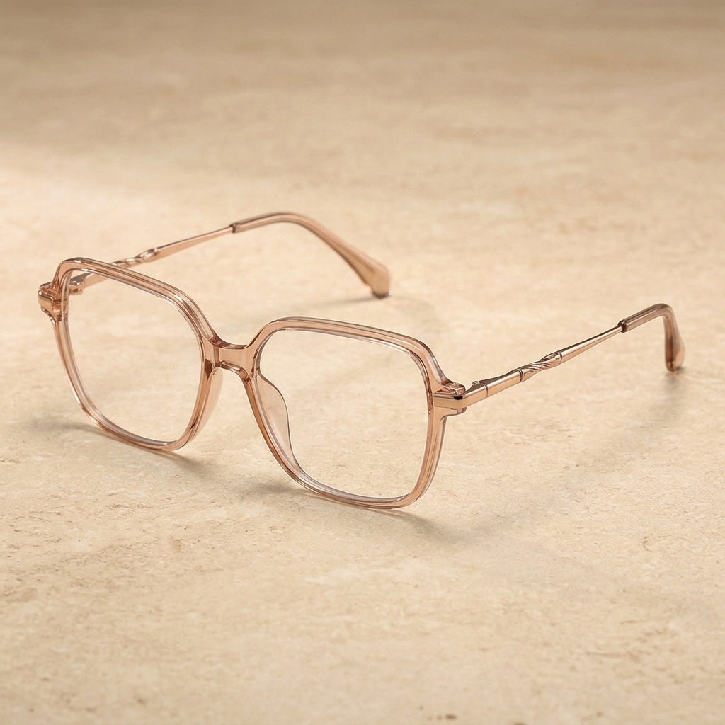 Kansept Women's Full Rim Square TR90 and Alloy Reading Glasses 2211 — view 1 | Kansept at FuzWeb