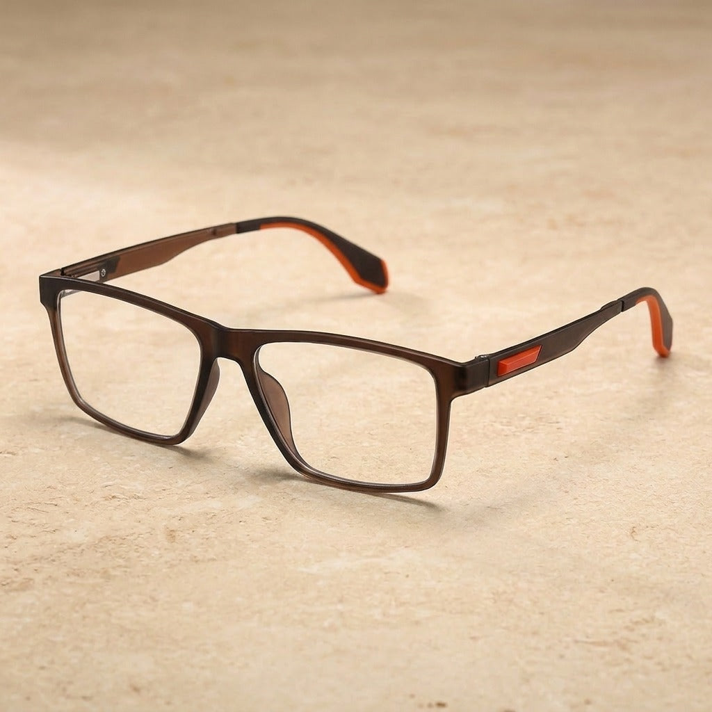 Kansept Unisex Full Rim Square TR90 and Titanium Reading Glasses 56809 — view 1 | Kansept at FuzWeb