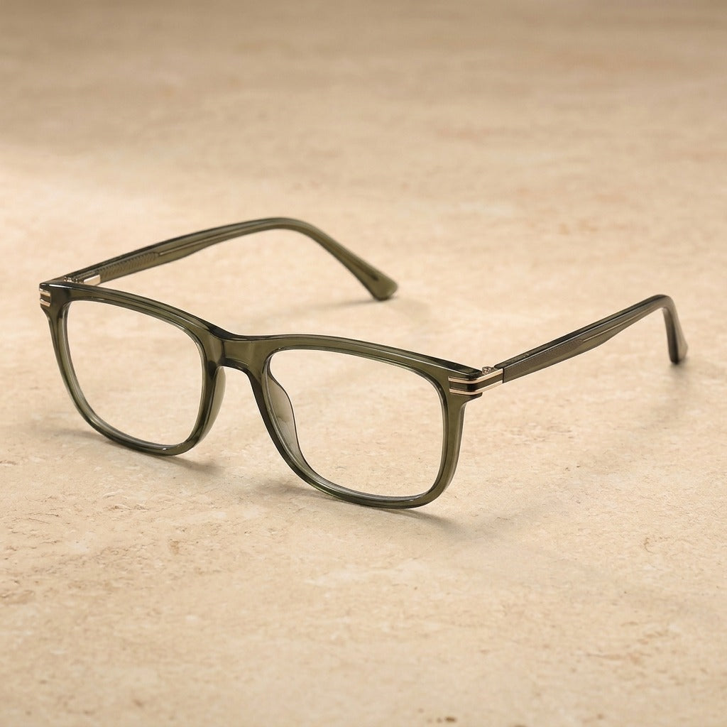 Kansept Women's Full Rim Oval Tr 90 Frames 935550 93555-GREEN