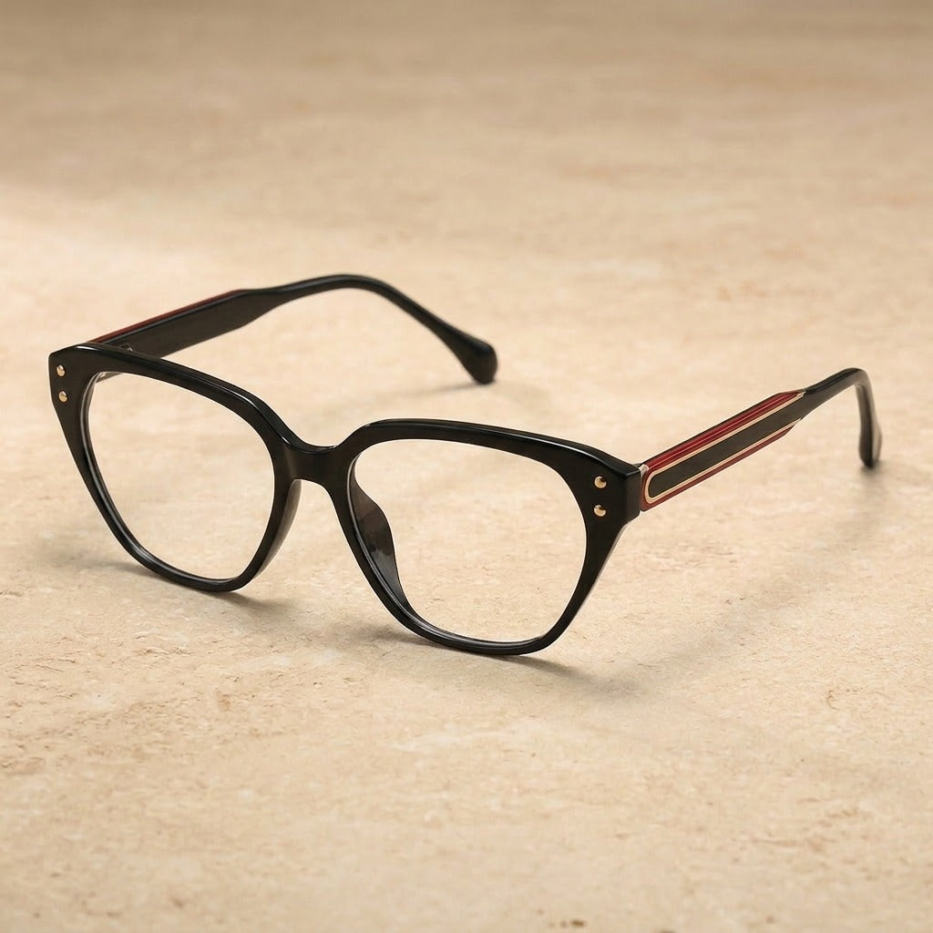 Kansept Women's Full Rim Flat Top TR90 and Titanium Reading Glasses 78101 — view 1 | Kansept at FuzWeb