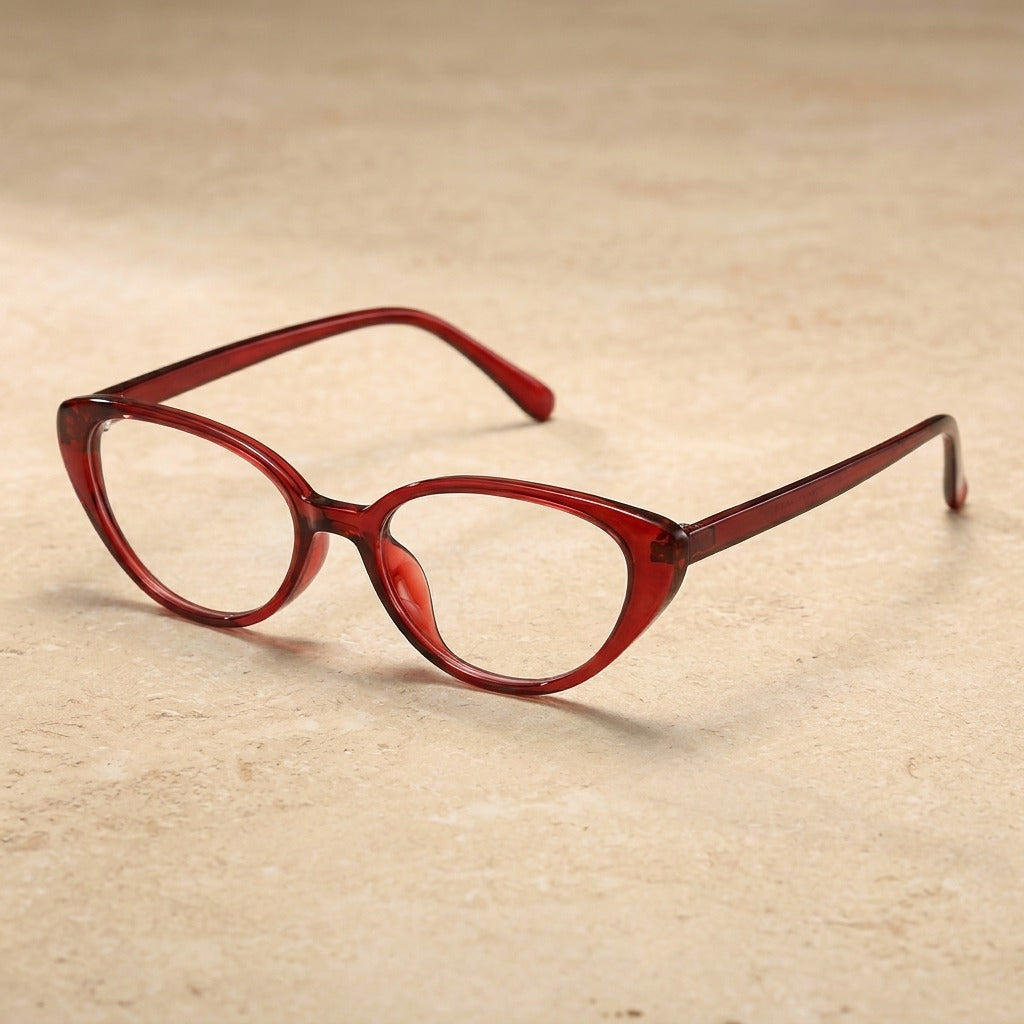 Kansept Women's Full Rim Oval Cat Eye TR90 Reading Glasses 455836 — view 1 | Kansept at FuzWeb