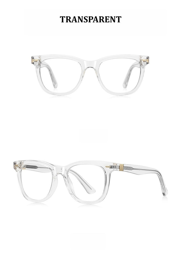 Chashma Ochki Unisex Full Rim Square Tr 90 Titanium Eyeglasses 882230.