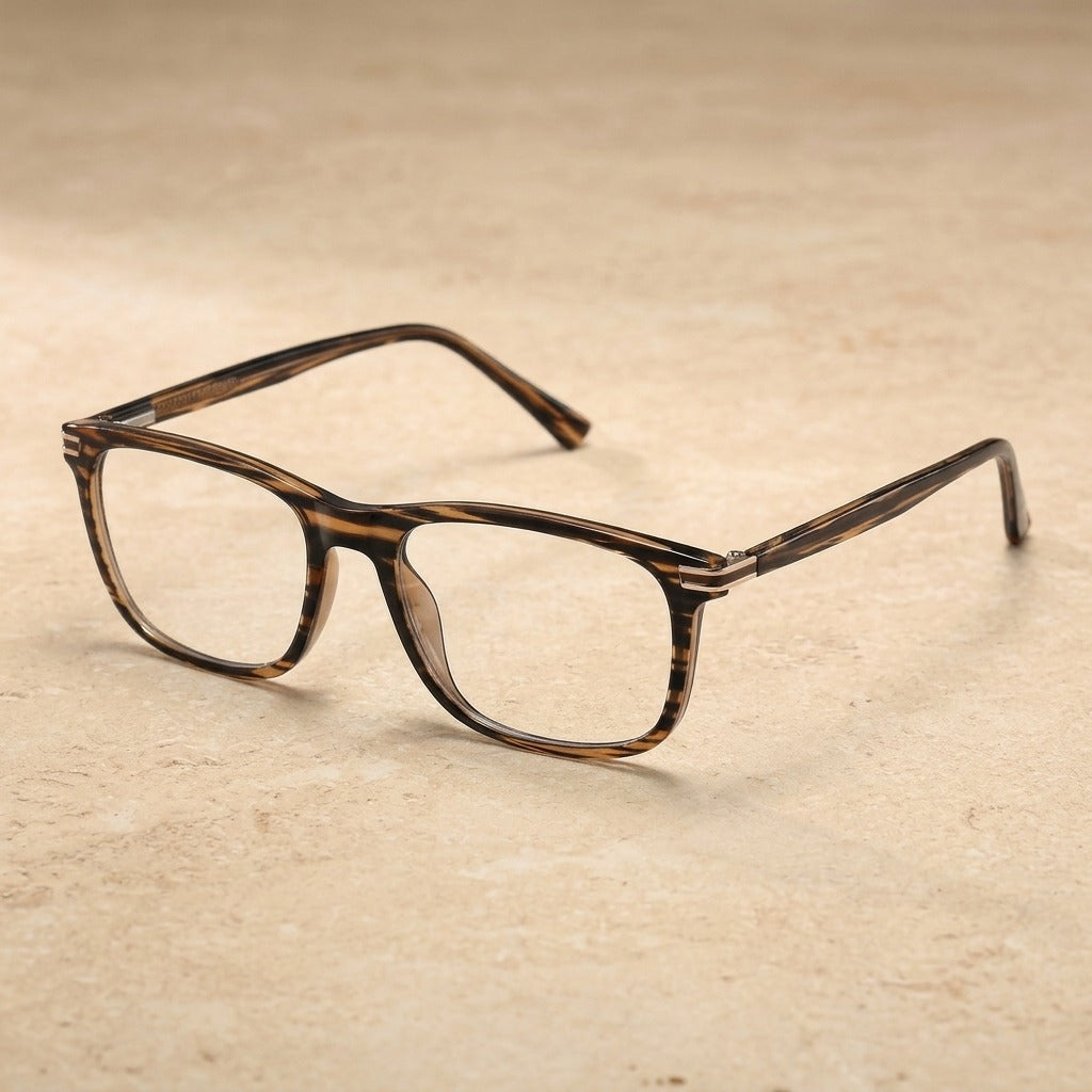 Kansept Women's Full Rim Oval Tr 90 Frames 935550 93555-BROWN