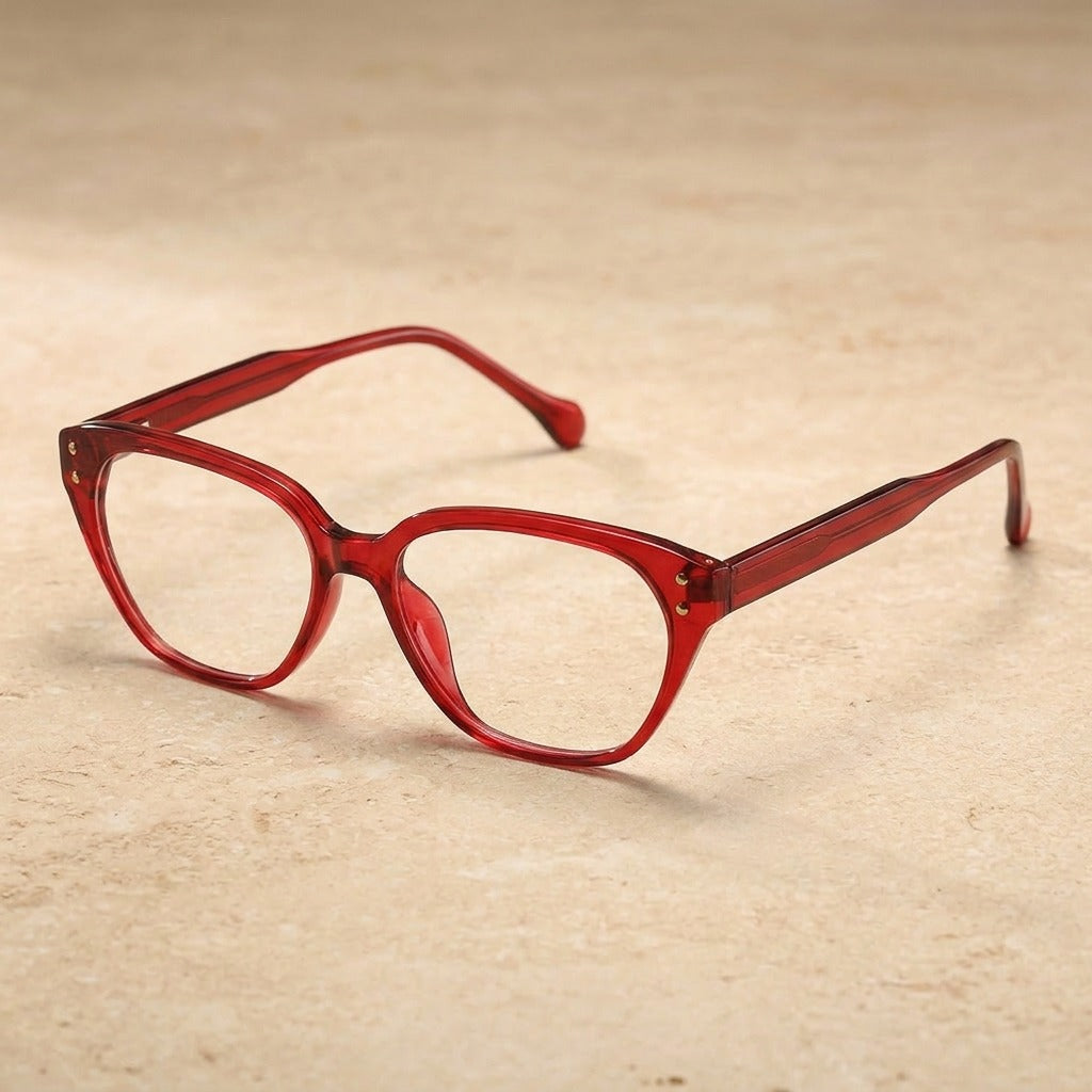 Kansept Women's Full Rim Flat Top TR90 and Titanium Reading Glasses 78101 — view 2 | Kansept at FuzWeb