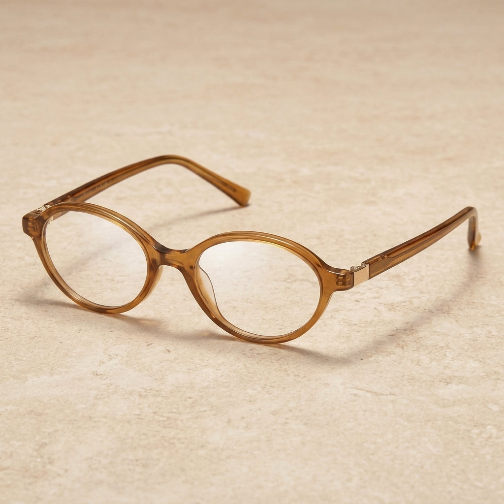 Kansept Women's Full Rim Oval Acetate Reading Glasses 75691 — view 2 | Kansept at FuzWeb