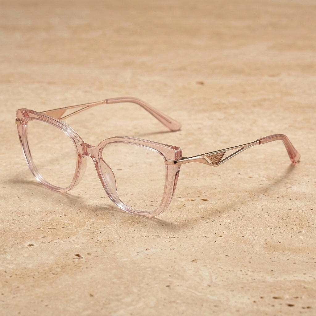 Kansept Women's Full Rim Cat Eye TR90 and Alloy Reading Glasses 87326 — view 2 | Kansept at FuzWeb