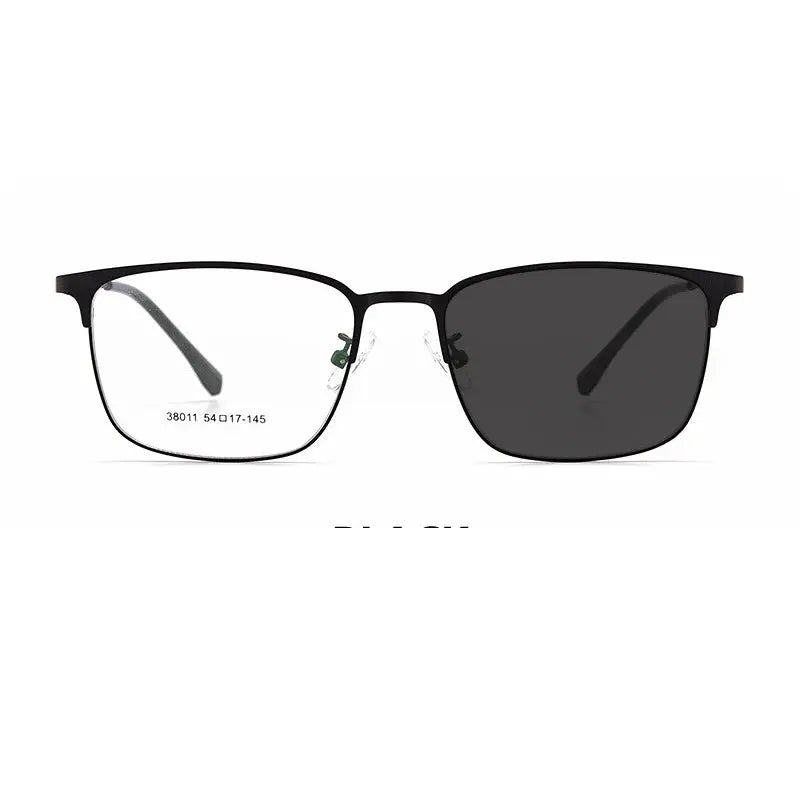 Kocolior Unisex Full Rim Square Alloy Hyperopic Reading Glasses 38011.
