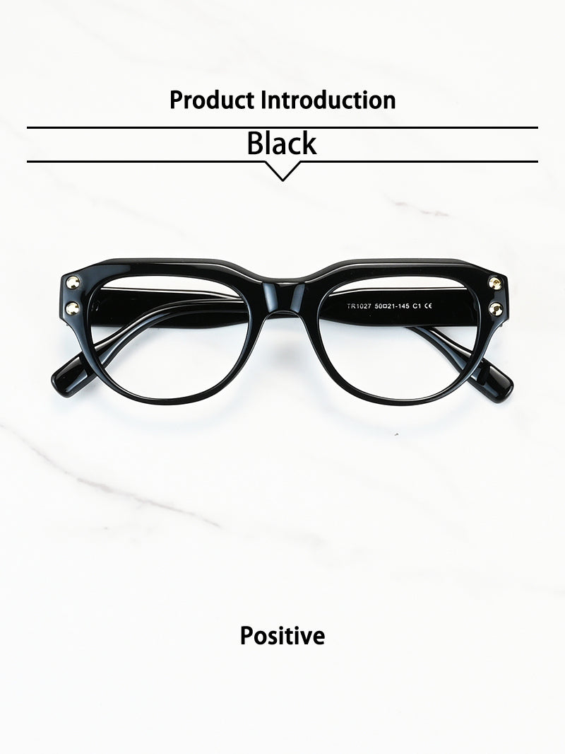 Kocolior Unisex Full Rim Oval Tr 90 Photochromic Reading Glasses 671027.