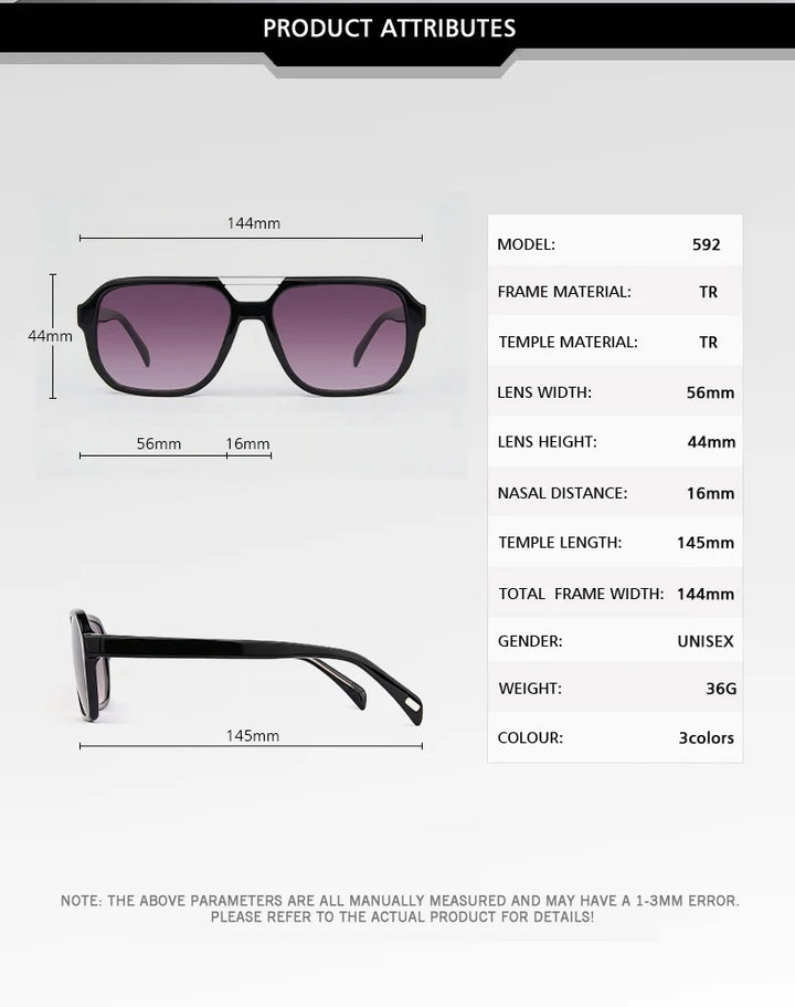 Kansept 592000 Eyeglasses — Frame Dimensions and Sizing Chart