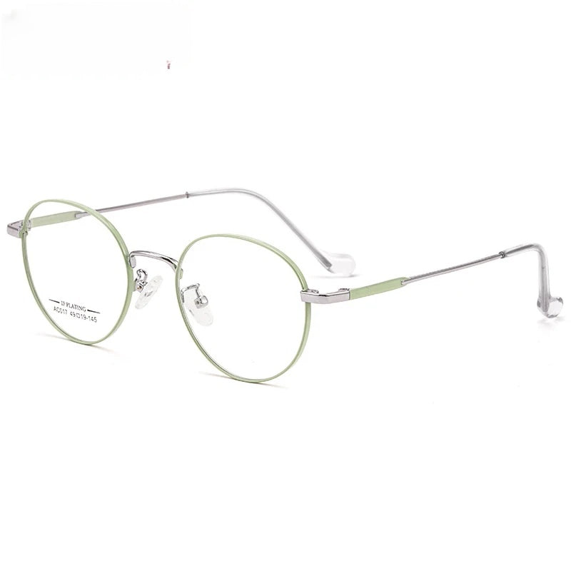 Chashma Ottica Unisex Full Rim Oval Stainless Steel Eyeglasses A017 — view 11 | Chashma Ottica at FuzWeb