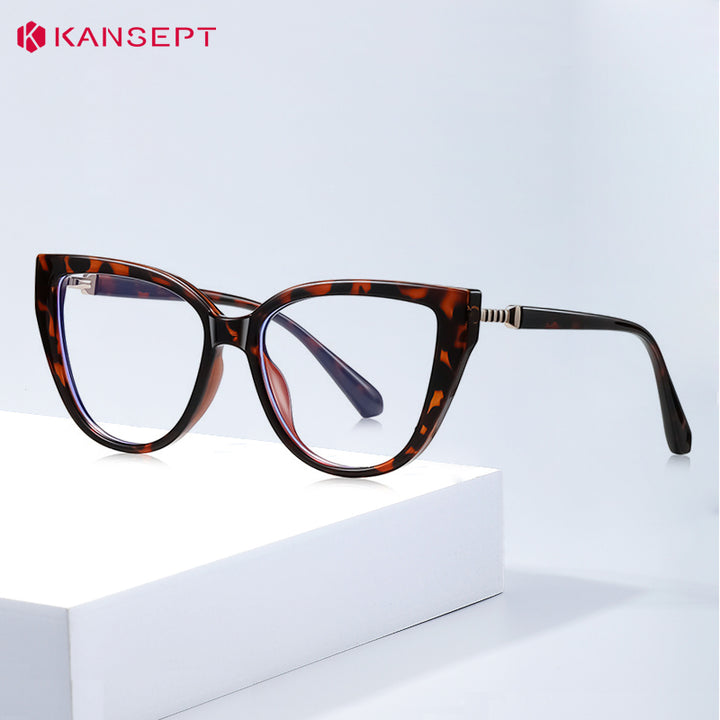 Kansept Unisex Full Rim Cat Eye Tr 90 Frames 152490 — view 1 | Kansept at FuzWeb
