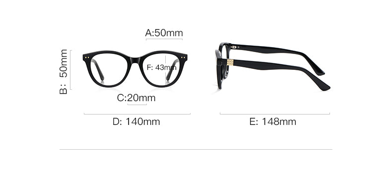 Vicky Unisex Full Rim Round Tr 90 Titanium Reading Glasses 622231.