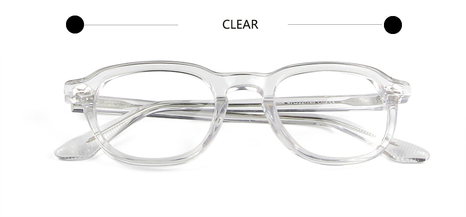 Esnbie Womens Full Rim Oval Square Acetate Eyeglasses 610841 — view 2 | Esnbie at FuzWeb