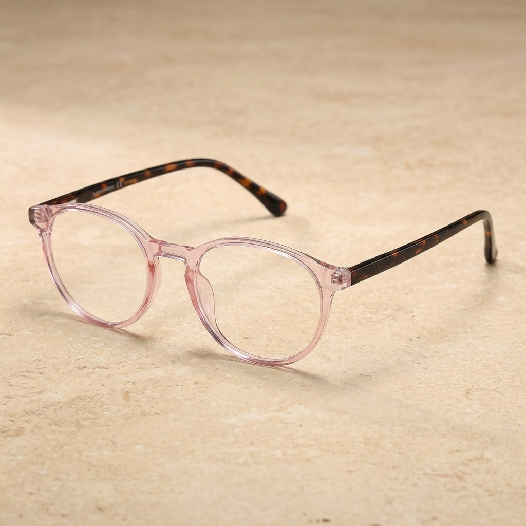 Kansept Unisex Full Rim Round Acetate and Titanium Eyeglasses CP1007 — view 6 | Kansept at FuzWeb
