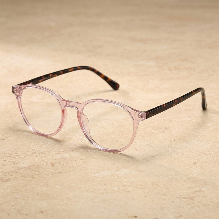 Kansept Unisex Full Rim Round Acetate and Titanium Eyeglasses CP1007 — view 6 | Kansept at FuzWeb