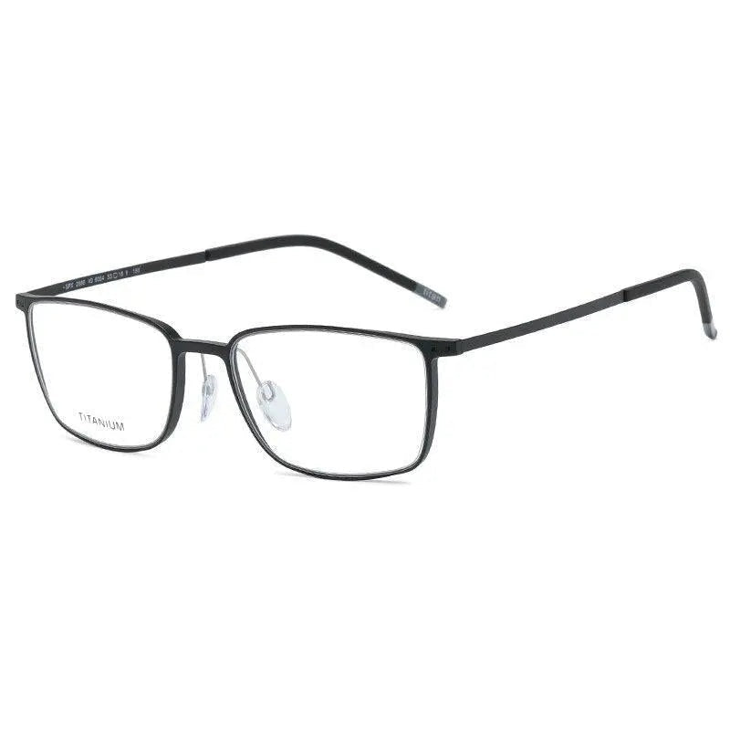 Chashma Ottica Unisex Full Rim Square Tr 90 Titanium Eyeglasses 2886