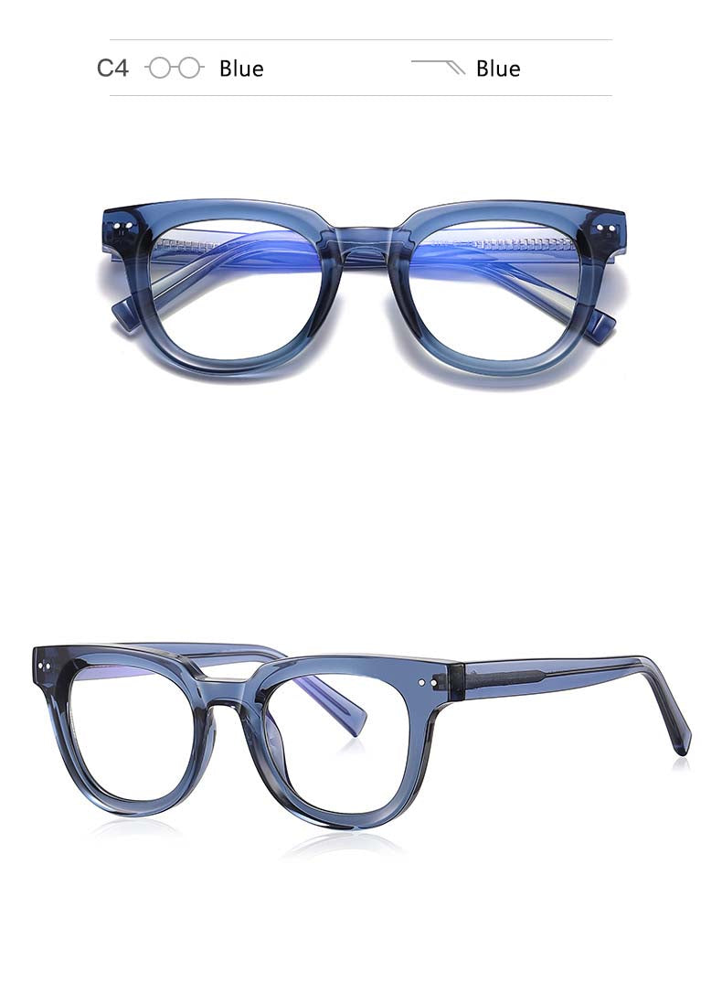 CCSpace Unisex Full Rim Square Tr 90 Titanium Frame Eyeglasses 54560 — view 11 | CCspace at FuzWeb