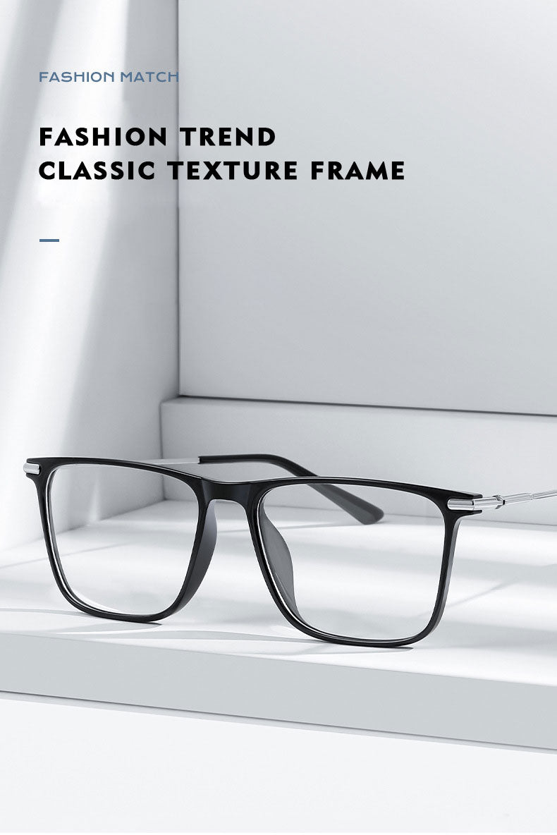 Kansept Mens Full Rim Square Tr 90 Titanium Reading Glasses K007 — view 1 | Kansept at FuzWeb