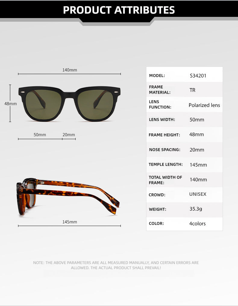 Kansept Unisex Full Rim Square Tr 90 Alloy Reading Glasses Clip On Sunglasses 34201 — view 1 | Kansept at FuzWeb