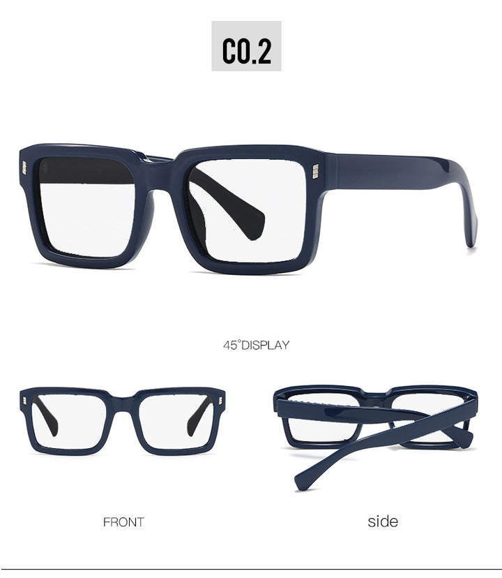 Kocolior 491001 Unisex Full Rim Square PC Frames FuzWeb