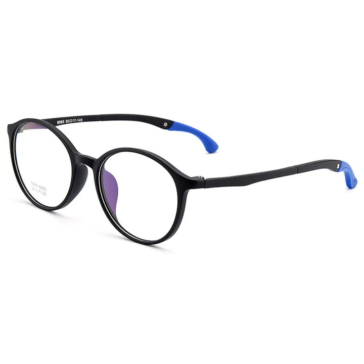 Gmei Unisex Eyeglasses Ultra-Light Tr90 Plastic Round M6065 — view 11 | Gmei Optical at FuzWeb