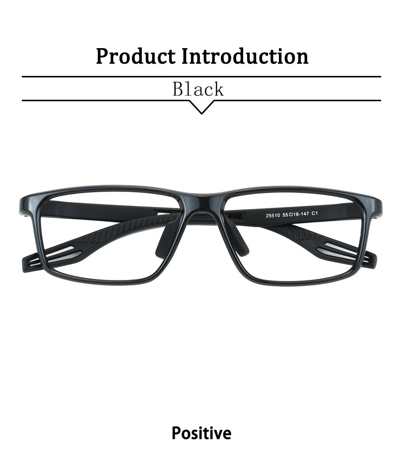 Kocolior Unisex Full Rim Square Tr 90 Photochromic Reading Glasses 725510 — view 2 | Kocolior at FuzWeb