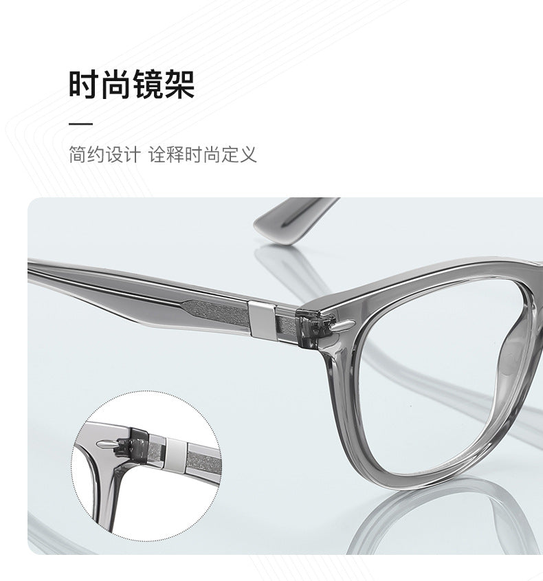 Kansept Unisex Full Rim Square Tr 90 Alloy Reading Glasses 442230 — view 1 | Kansept at FuzWeb