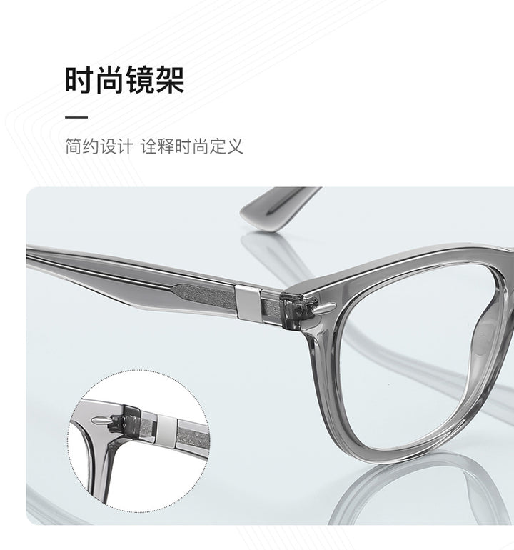 Kansept Unisex Full Rim Square Tr 90 Alloy Reading Glasses 442230 — view 1 | Kansept at FuzWeb