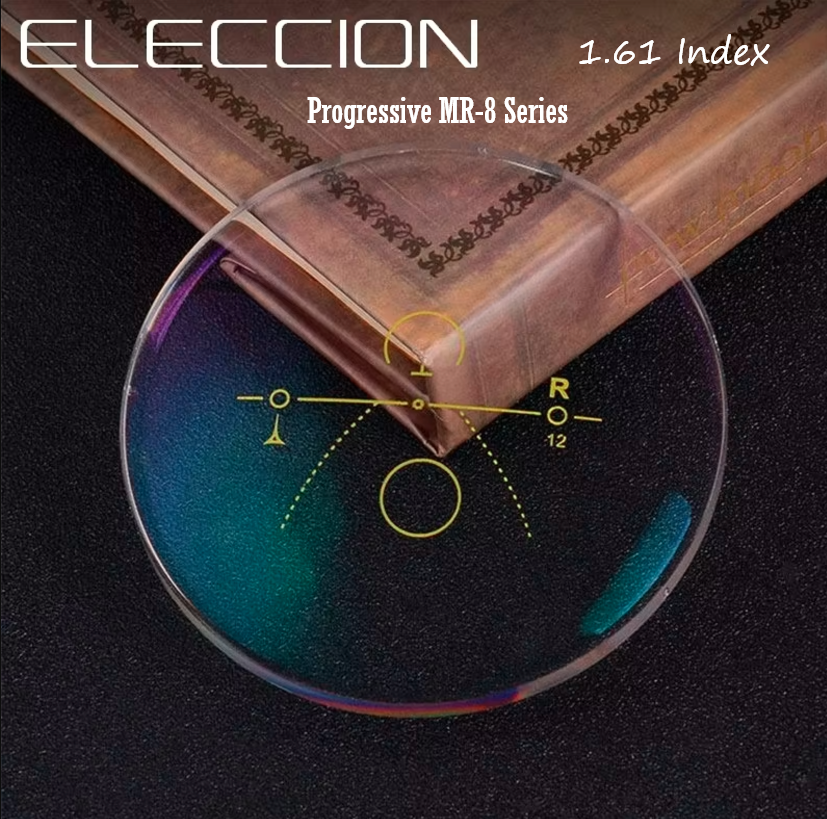 Eleccion Progressive 1.61 Index MR-8 Clear Lenses Lenses Eleccion Lenses