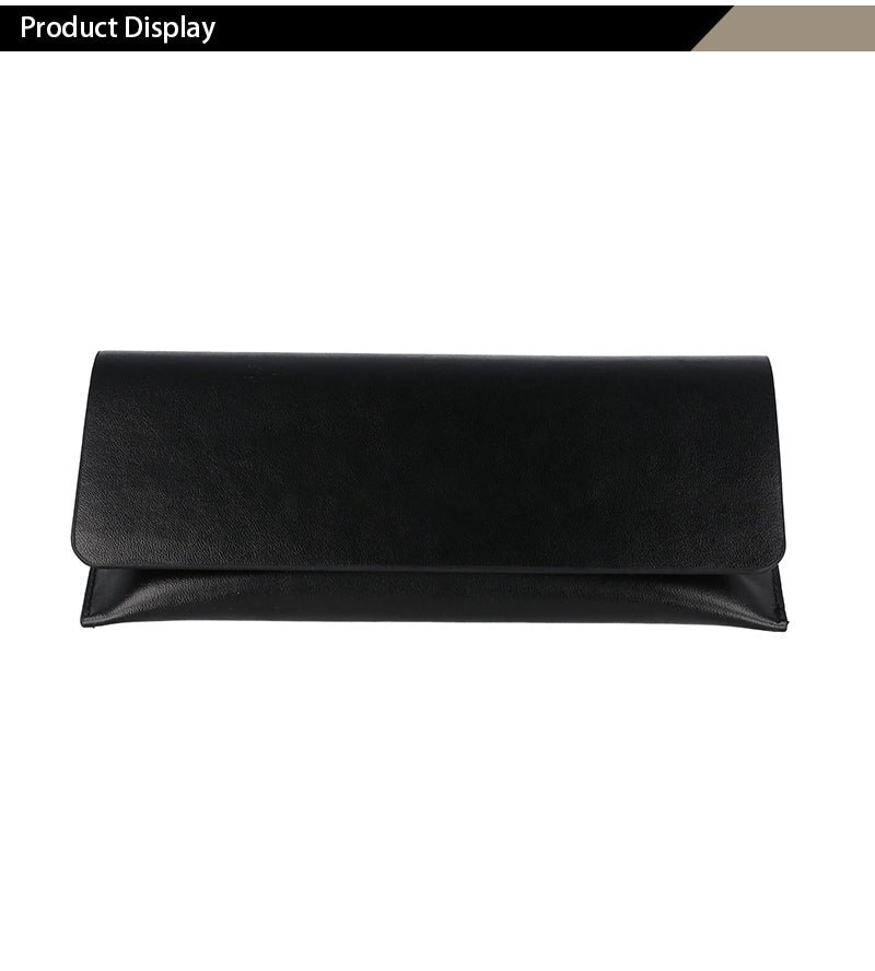 CCSpace Unisex Large PU Leather Eyeglasses Case 51105.