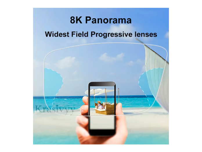 Krasivyy 8K Widest Field Progressive Lenses Lenses Krasivyy Lenses   