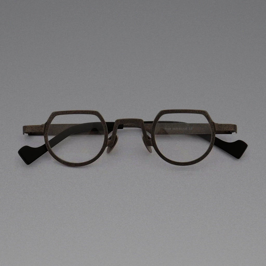Aror 2024 Small Full Rim Pure Titanium Frames New Men&