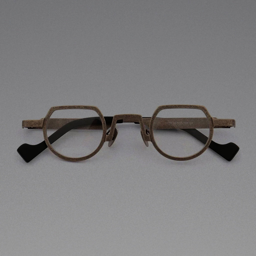 Aror 2024 Small Full Rim Pure Titanium Frames New Men&