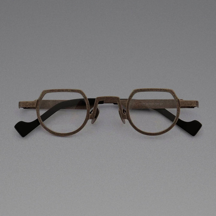 Aror 2024 Small Full Rim Pure Titanium Frames New Men&
