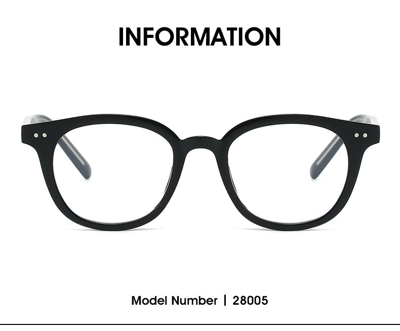 Kocolior Unisex Full Rim Oval Tr 90 Photochromic Reading Glasses 28005 — view 1 | Kocolior at FuzWeb