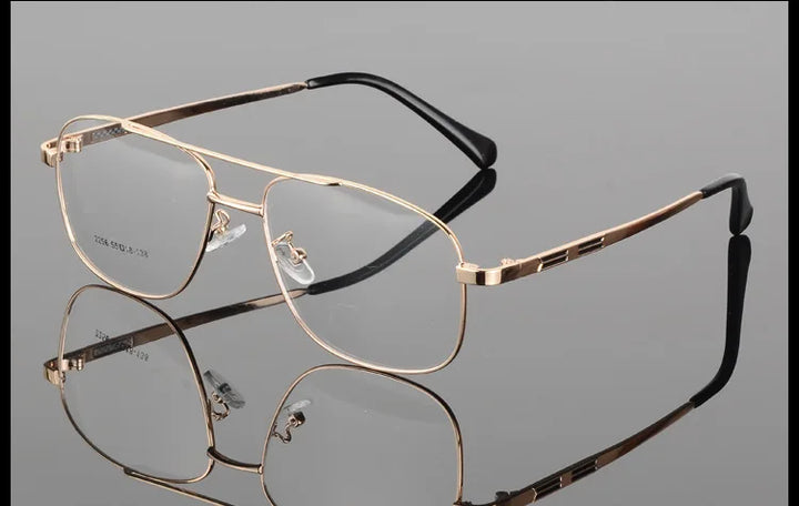 Unisex Alloy Frame Full Rim Eyeglasses 2256 — view 18 | Bclear at FuzWeb