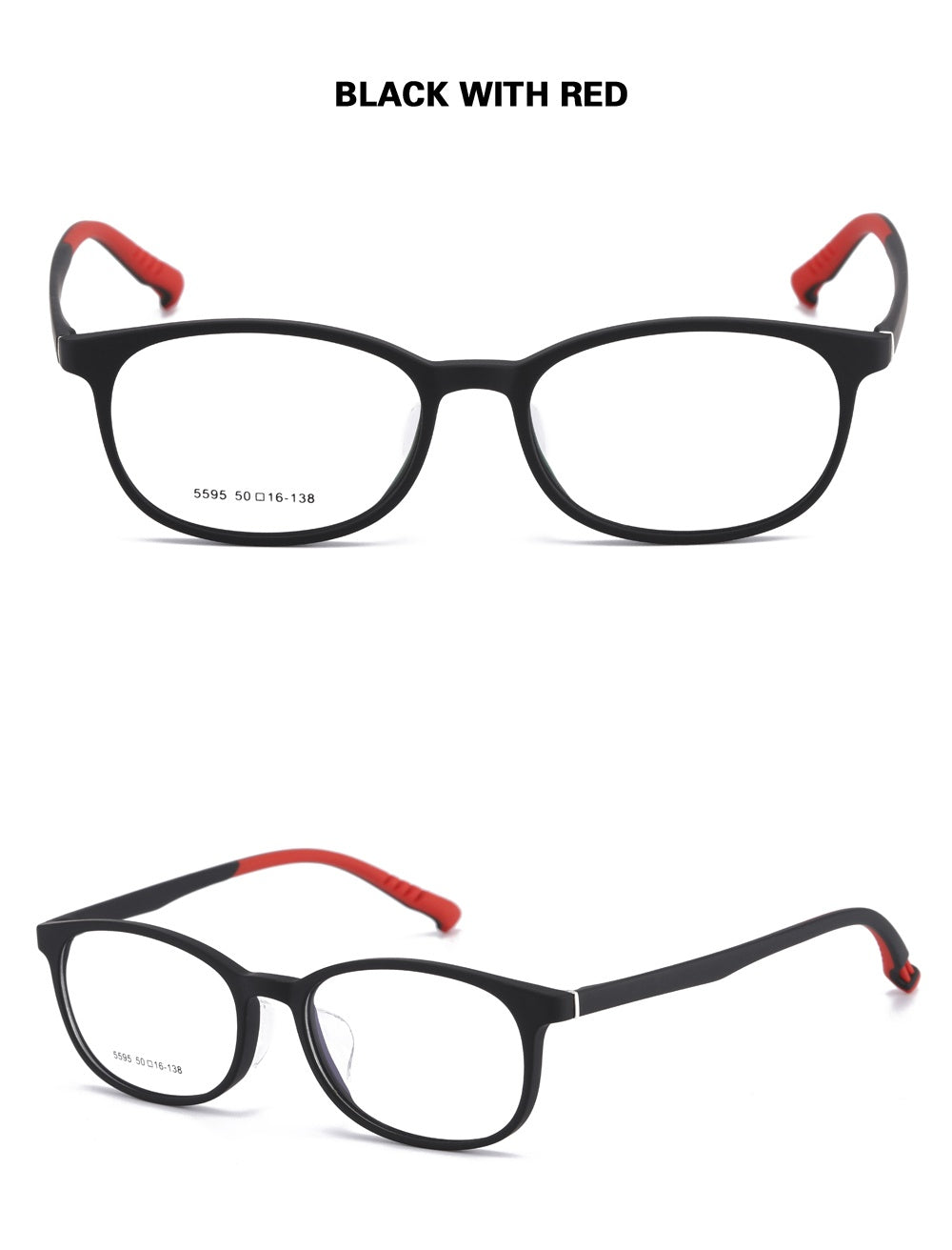 Chashma Ottica Unisex Youths Full Rim Round Tr 90 Titanium Eyeglasses 55954 — view 2 | Chashma Ottica at FuzWeb