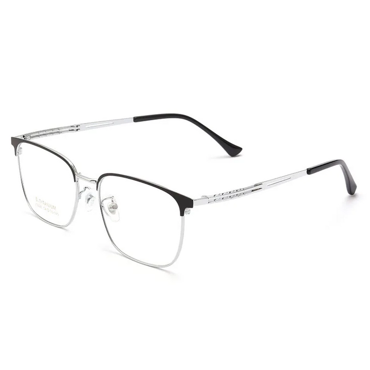Gmei Optical 3828J unisex square alloy prescription eyeglasses — view 5