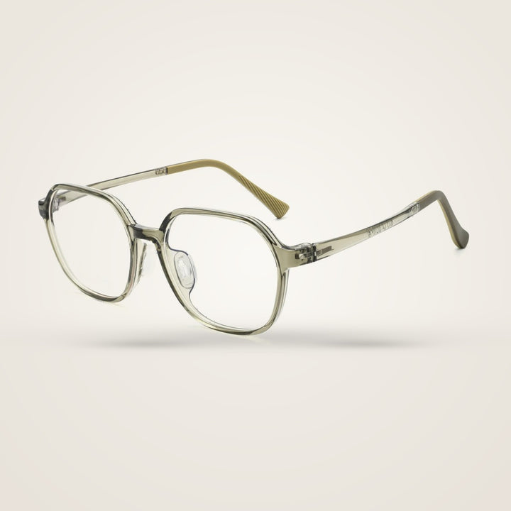 Bclear Unisex Full Rim Square TR90 Eyeglasses 6013LS — view 5 | Bclear at FuzWeb