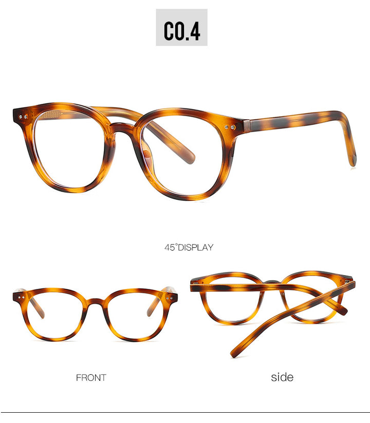 Kocolior Unisex Full Rim Oval Tr 90 Photochromic Reading Glasses 28005.