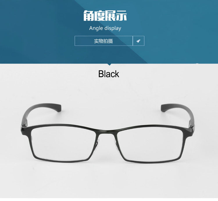Bclear Mens Full Rim Square Tr 90 Titanium Eyeglasses 90644 — view 2 | Bclear at FuzWeb