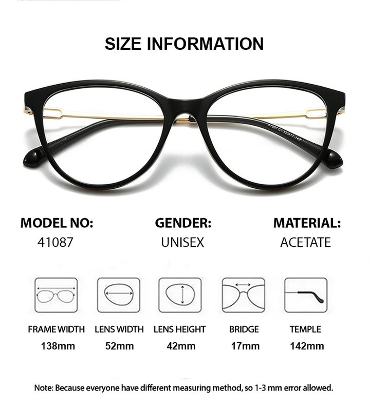 Chashma Ochki Womens Full Rim Cat Eye Acetate Eyeglasses 341087 — view 1 | Chashma Ochki at FuzWeb