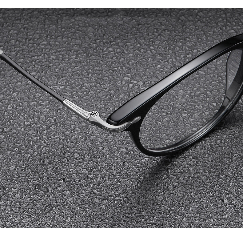 Krasivyy Unisex Full Rim Round Titanium Acetate Eyeglasses 715889 — view 2 | Krasivyy at FuzWeb